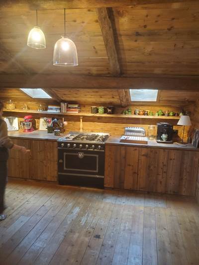 Cuisine en vieux bois